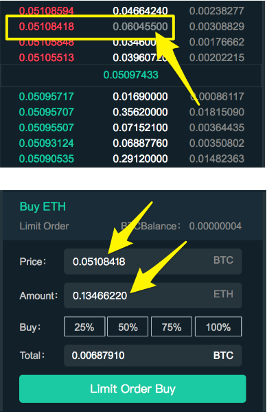 How to buy Huobi Token (HT) on Bibox