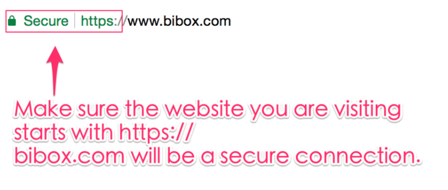 Bibox secure site