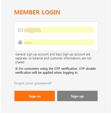 How to log in on Bithumb