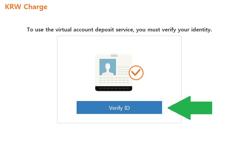 How to verify your account on Bithumb