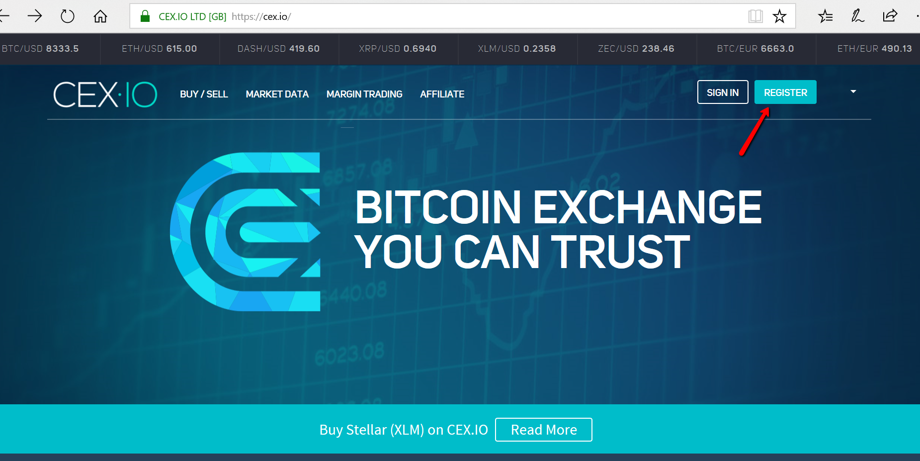 CEX.IO bitcoin marketplace review