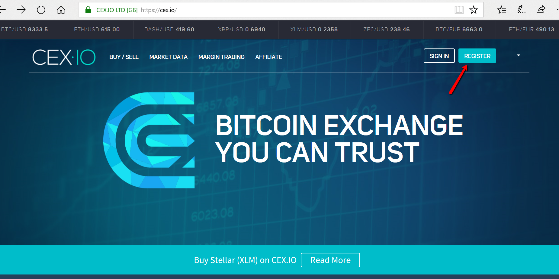 how to buy bitcoin on cex.io