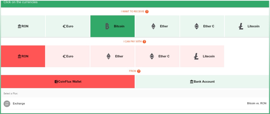 How to buy Bitcoin on Coinflux