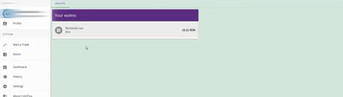 How to deposit funds on CloinFlux