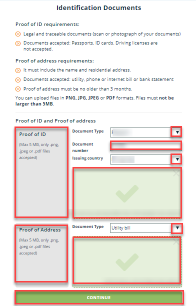 Gatecoin account verify