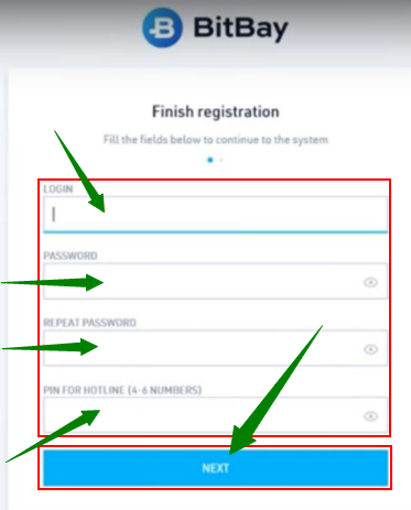 how to register on BitBay