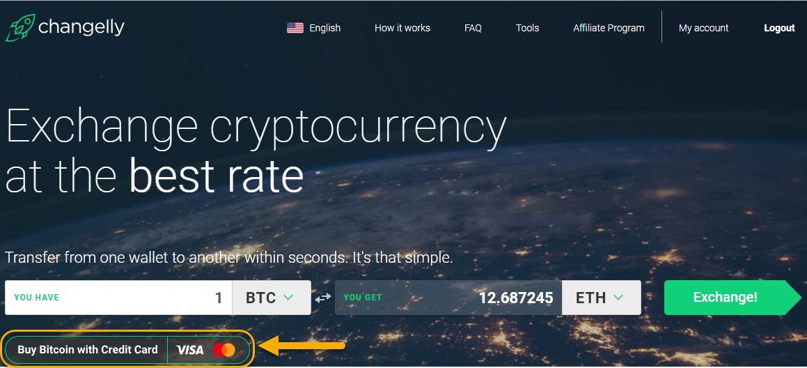 How to buy Bitcoin Gold on Changelly