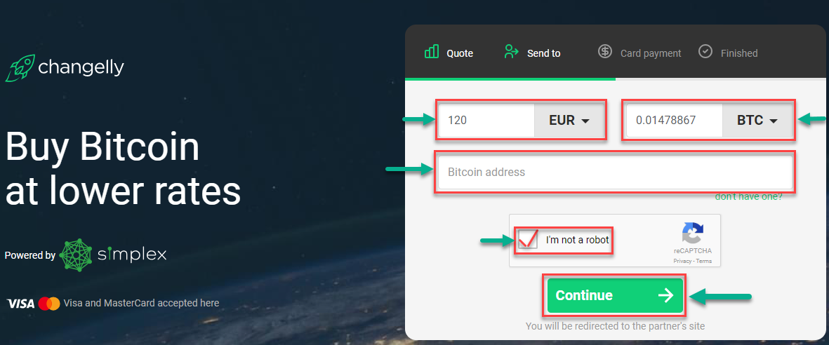 How to buy Bitcoin Cash on Changelly