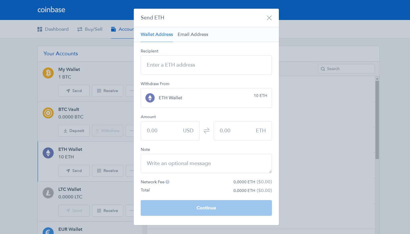 how to use bitcoin to buy ethereum on coinbase