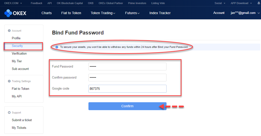 how to buy crypto in okex