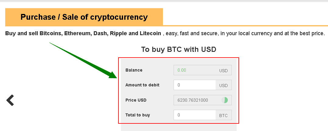 how to buy Ripple (XRP) on bitinka