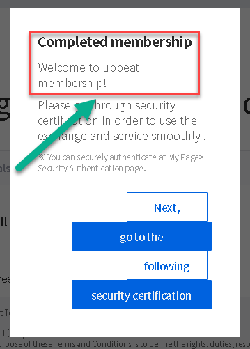how to register on Upbit