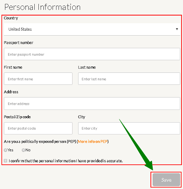 how to verify your btcx account