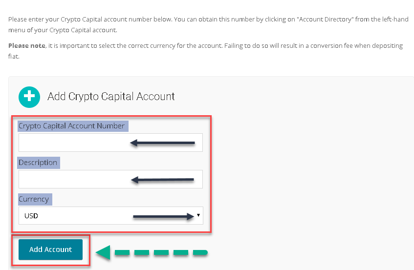 how to fund your 1BTCXE account