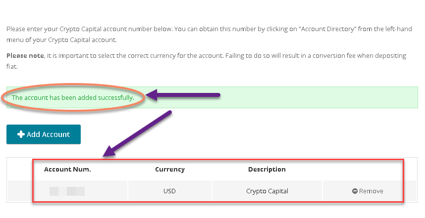 how to fund your 1BTCXE account