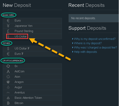 how to fund your Bitfinex account