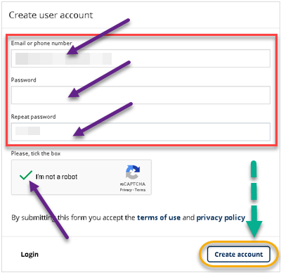 how to register on Bitlish