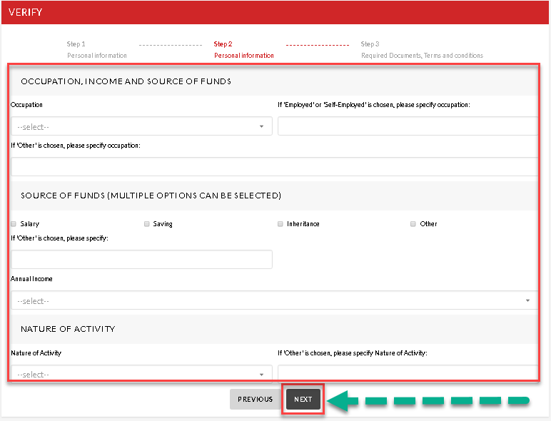 how to verify your ANXPRO account