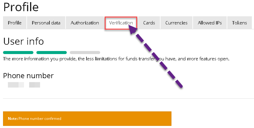 how to verify your Bitlish account