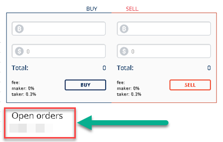 how to view open orders on Bitlish