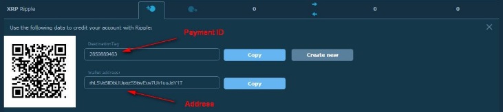 How to deposit on HitBTC