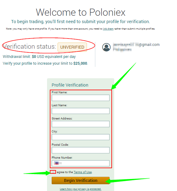 how to buy bitcoins in poloniex