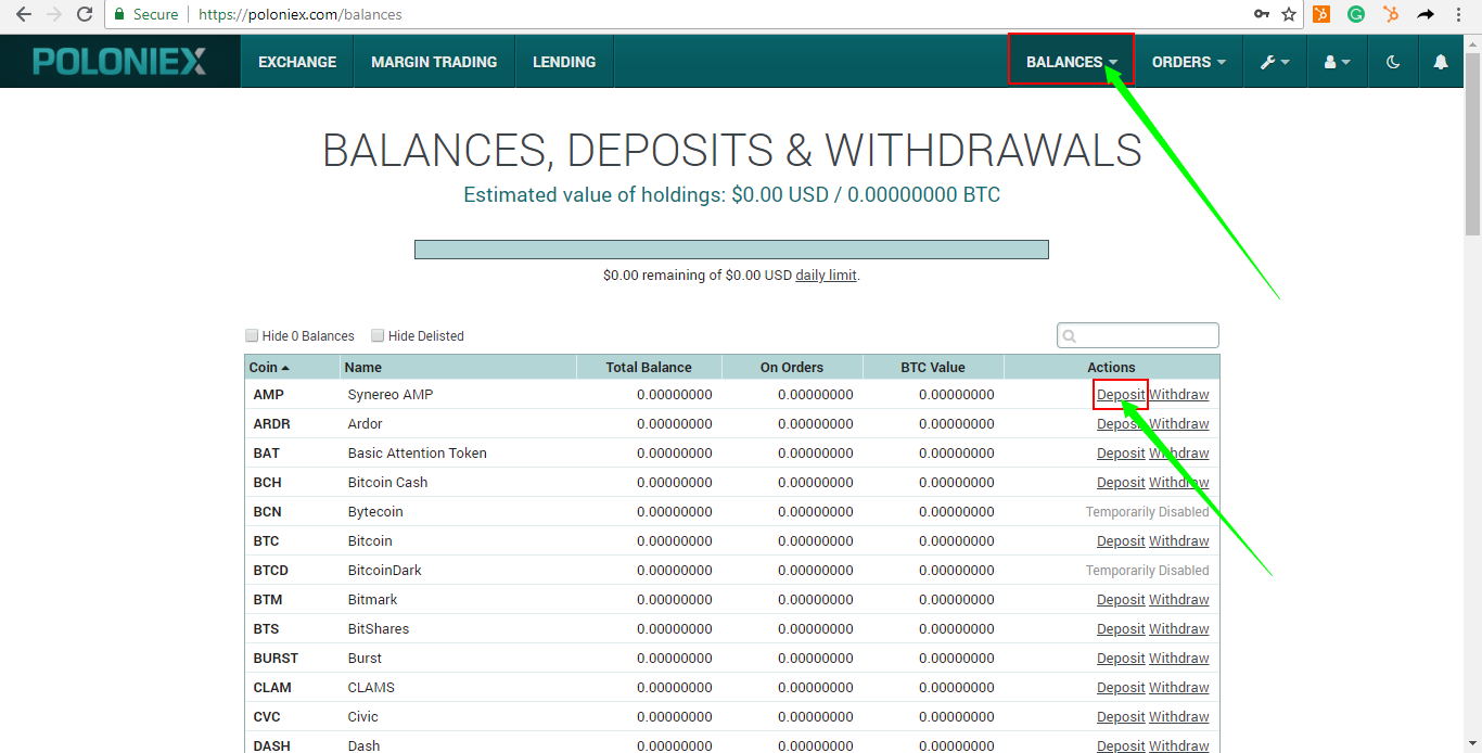 how to buy bitcoin cash on poloniex