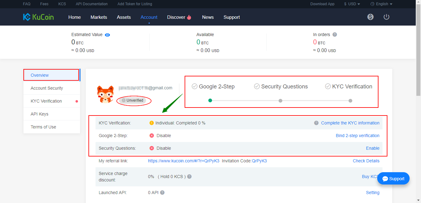 kucoin_two-factor