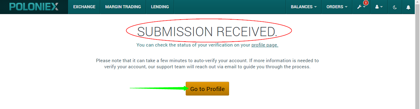 adding bitcoin to poloniex account