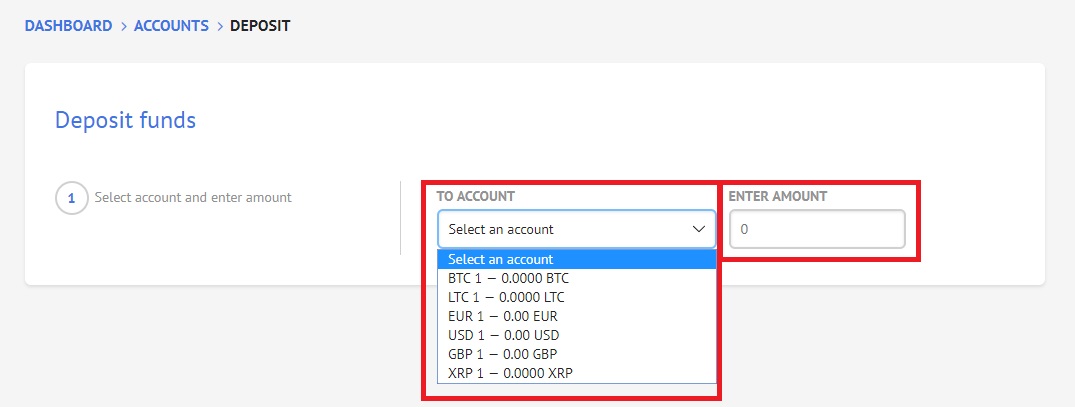 How to deposit on CoinsBank
