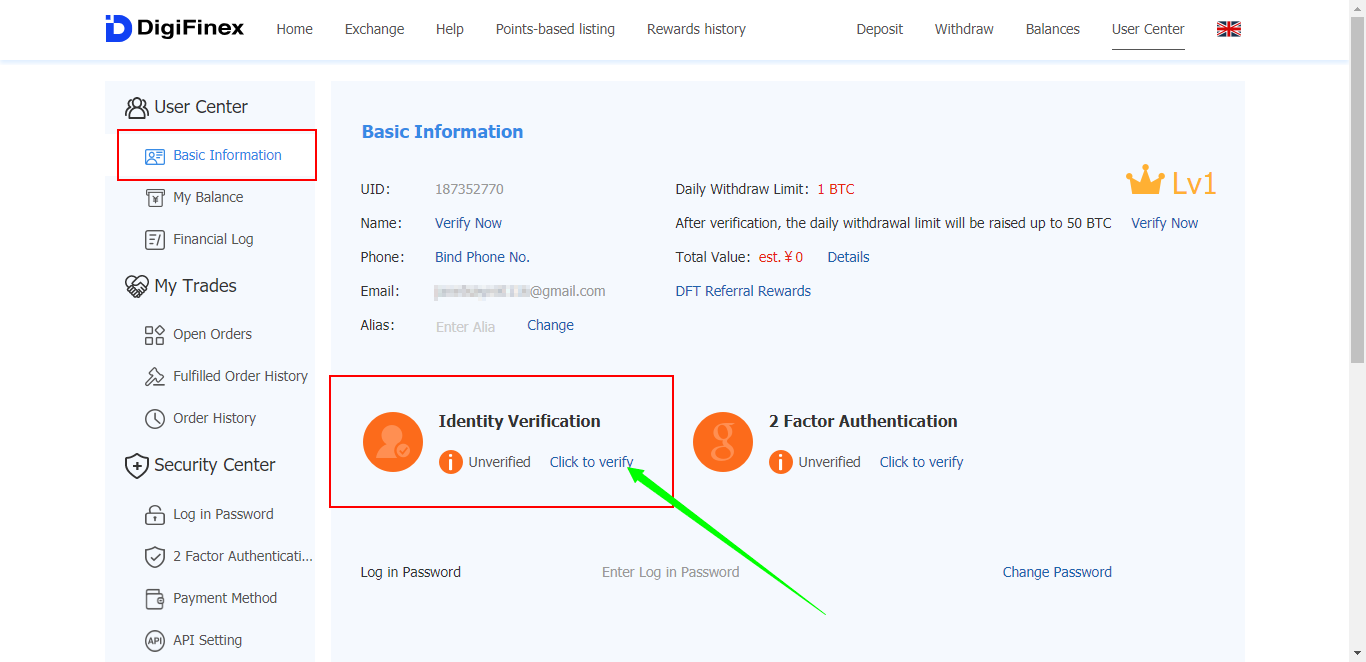 How To Buy Bitcoin !   On Digifinex Coincheckup Howto Guides - 