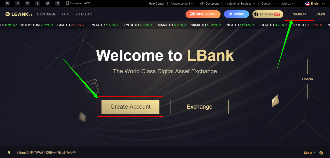 how to buy crypto on lbank